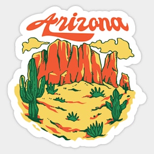 Arizona Desert Sticker